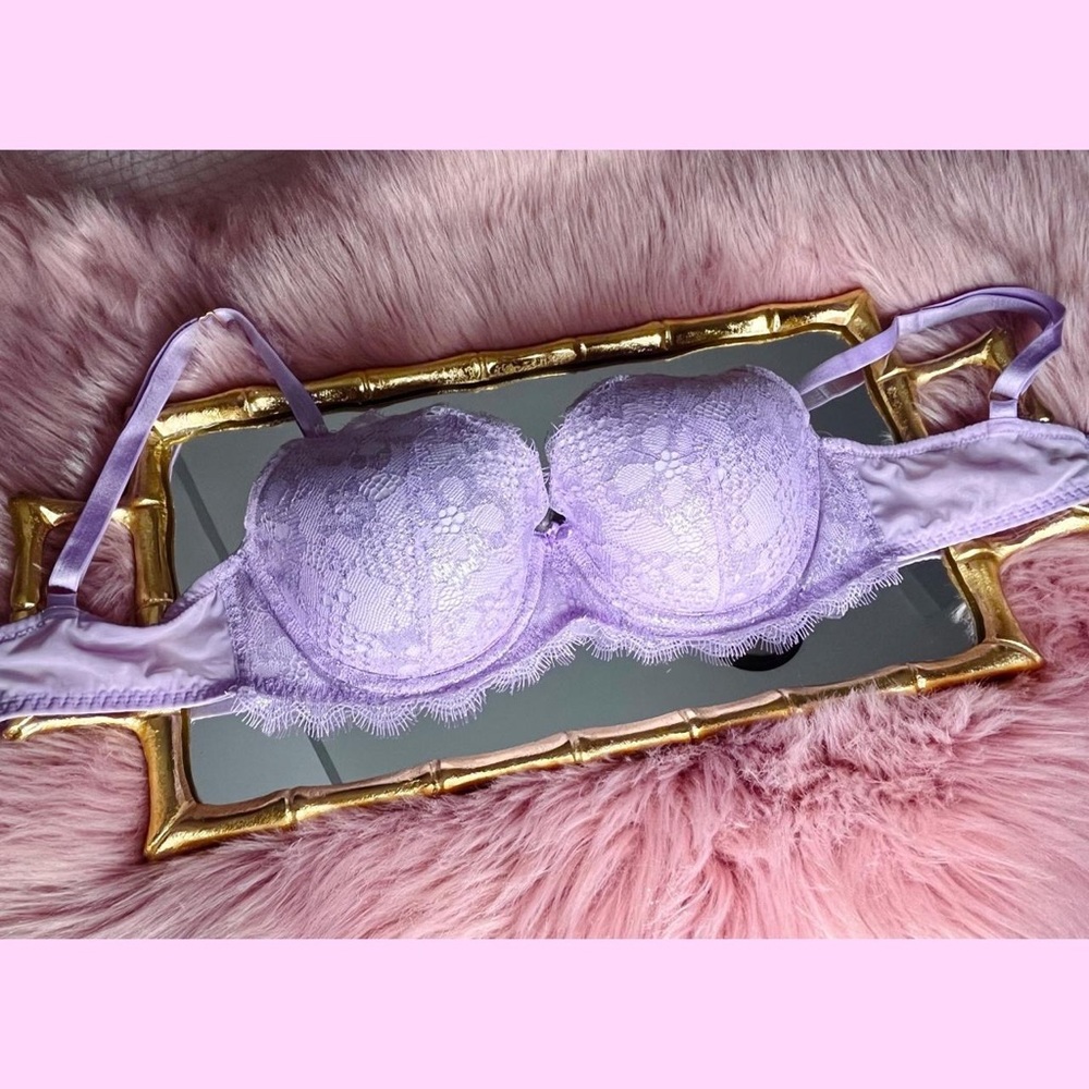 Lavender Lace Bra 🪻🌸
